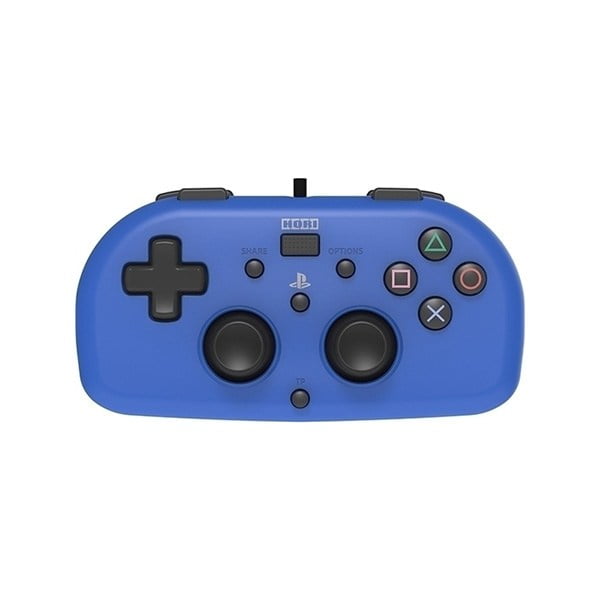 Hori Mini Wired Gamepad Blue - PS4 Controller