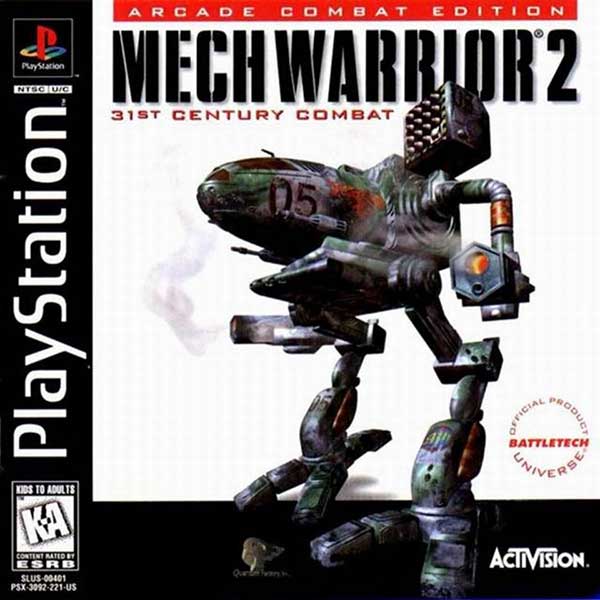 Mech Warrior 2 31st Century Combat - PSX Game