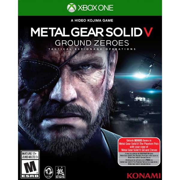 Metal Gear Solid V Ground Zeroes - Xbox One Game