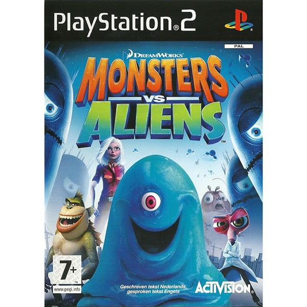 Monsters Vs Aliens - PS2 Game