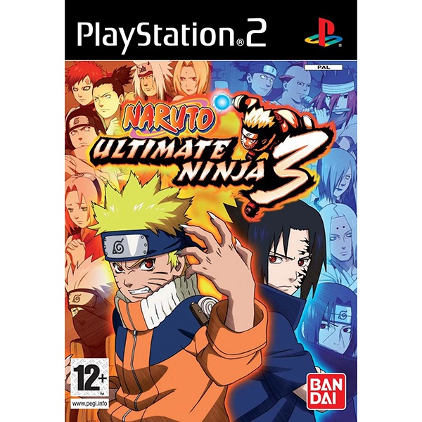 Naruto Ultimate Ninja 3 - PS2 Game