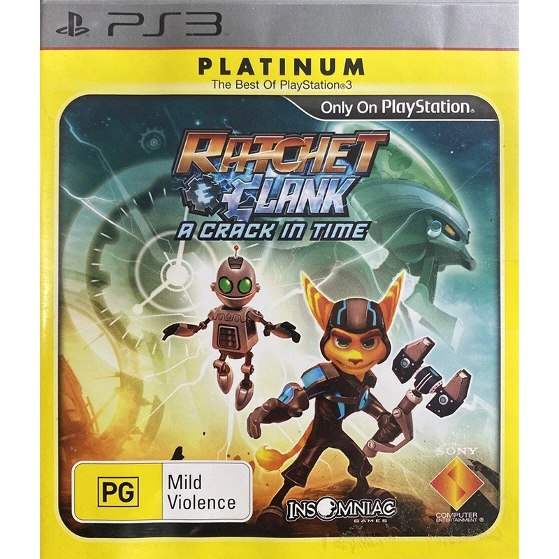 Ratchet And Clank A Crack In Time Platinum - PS3 Game