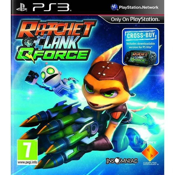 Ratchet And Clank QForce - PS3 Game