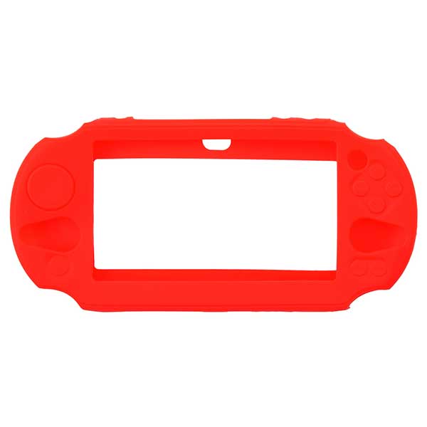 Silicone Case Skin Red - PS Vita Slim 2000 Console