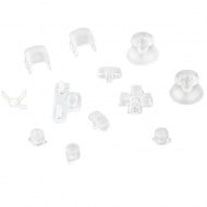 Buttons Set Mod Kits Transparent Κουμπιά Διάφανα - PS3 Controller