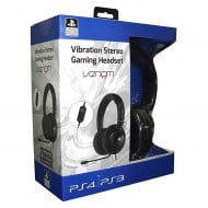 Headset Official Sony Licensed Venom Stereo Gaming Vibration Headset - PS4 / PS3