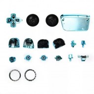 Buttons Electroplating Set Mod Kits Blue - PS5 Controller