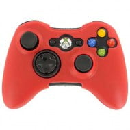 Silicone Case Skin Red - Xbox 360 Controller