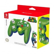 Hori Gamecube Style Battle Pad Luigi Edition - Nintendo Switch Controller