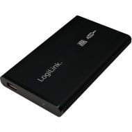 LogiLink External HDD Enclosure Case 2.5" SATA USB 2.0 Black