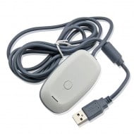 PC Wireless Gaming USB Receiver Adapter White - XBOX 360 / PC
