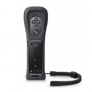 Remote Controller Motion Plus Black - Nintendo Wii / Wii U Controller