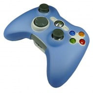 Silicone Case Skin Light Blue - Xbox 360 Controller