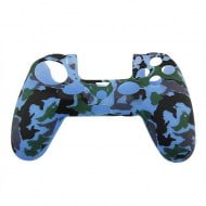 Silicone Case Skin Army Blue - PS4 Controller