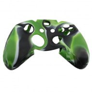 Silicone Case Skin Black / Green / White - Xbox One Controller