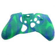 Silicone Case Skin Blue / Green - Xbox One Controller