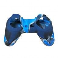 Silicone Case Skin Camouflage Blue - Playstation Classic Controller