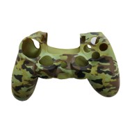 Silicone Case Skin Camouflage Green - PS4