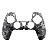 Silicone Skin + Analog Caps Grips Custom Camo Digital Black - PS5 Controller