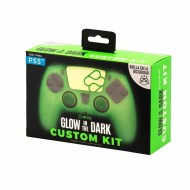 Silicone Skin + Analog Caps Grips Custom Kit Glow In The Dark - PS5 Controller