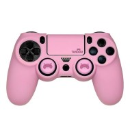 Silicone Skin + Analog Caps Grips Tanooki Combo Pack - PS4 Controller