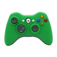 Wireless Gamepad Green With Adapter - PC / Xbox 360 Controller