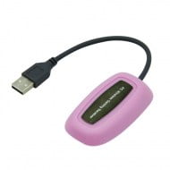Wireless Gamepad Pink With Adapter - PC / Xbox 360 Controller