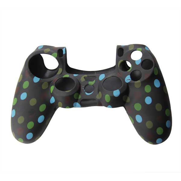 Silicone Case Skin Black Dots - PS4 Controller