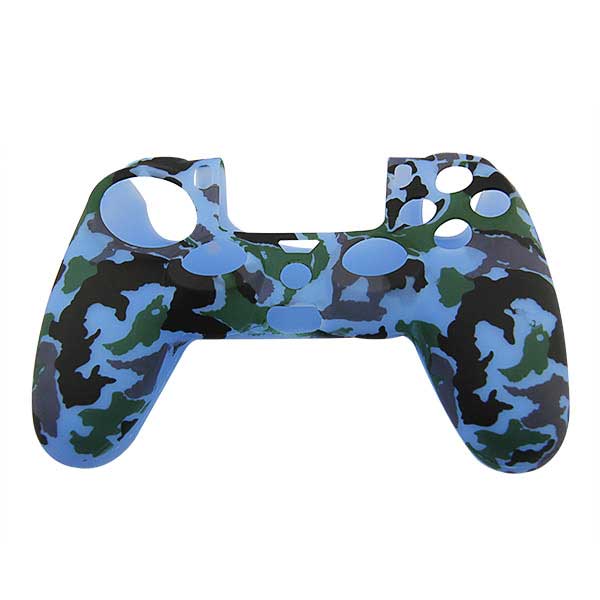 Silicone Case Skin Army Blue - PS4 Controller