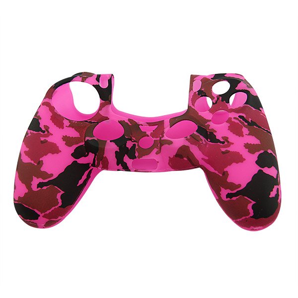 Silicone Case Skin Army Pink - PS4 Controller