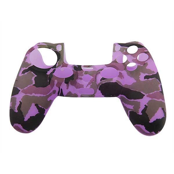 Silicone Case Skin Army Purple - PS4 Controller