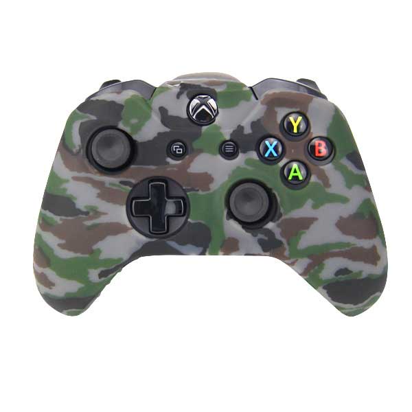 Silicone Case Skin Camouflage Grey - Xbox One Controller
