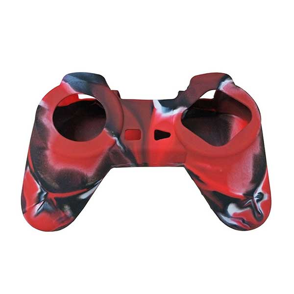 Silicone Case Skin Camouflage Red - Playstation Classic Controller