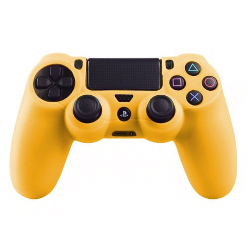 Silicone Case Skin Yellow - PS4 Controller