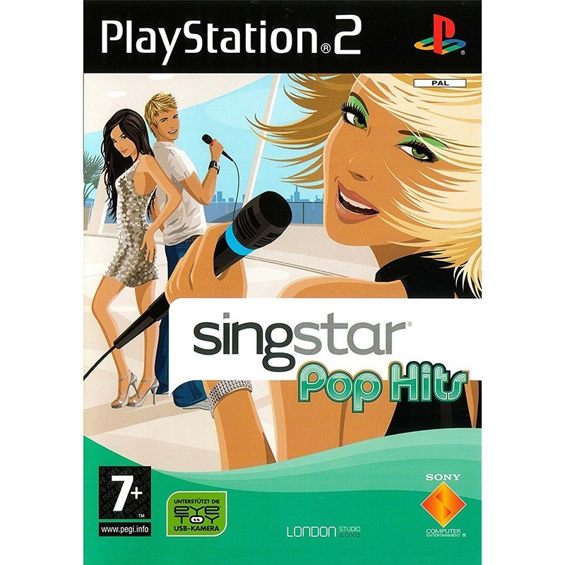 SingStar Pop Hits - PS2 Game