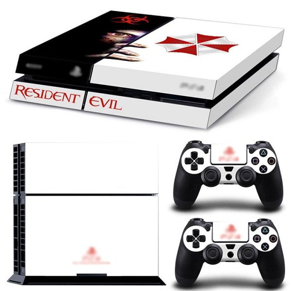 Sticker Skin Resident Evil - PS4 Fat Console