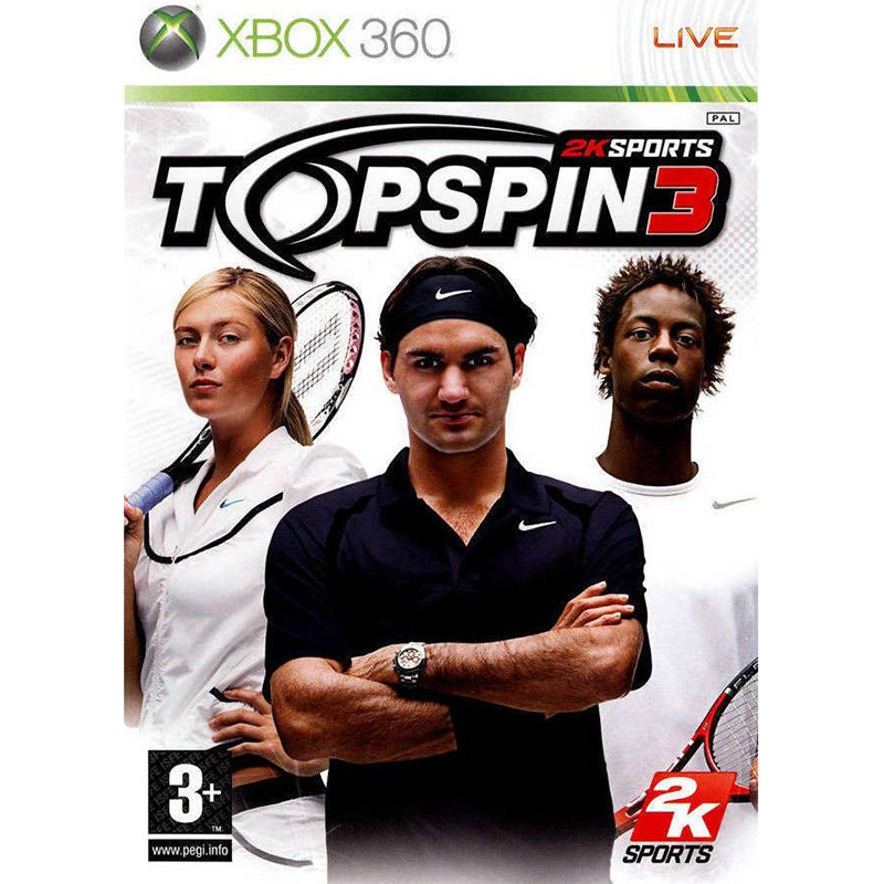Top Spin 3 - Xbox 360 Game