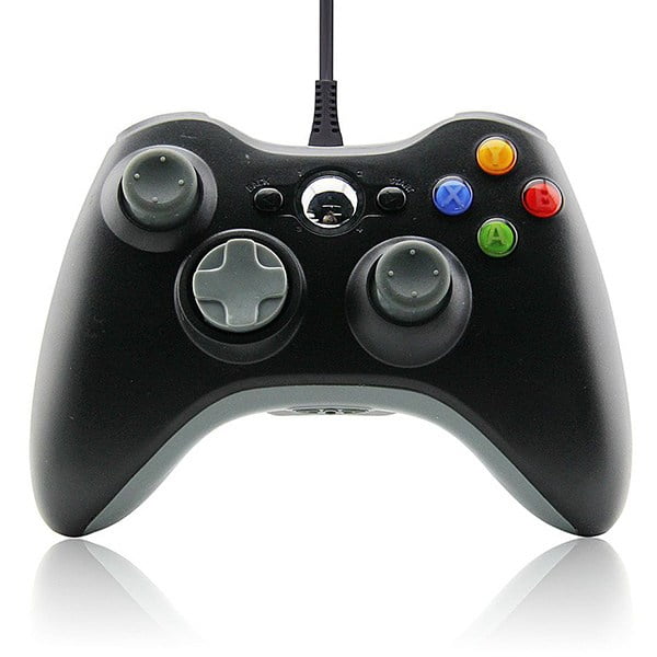 Wired Gamepad Black - Xbox 360 Controller