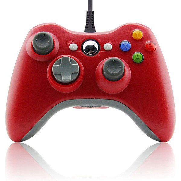 Wired Gamepad Red - Xbox 360 Controller
