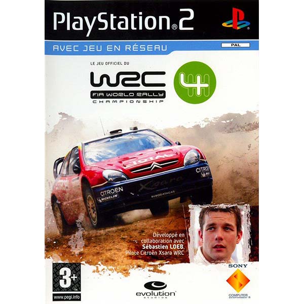 WRC 4 The Official Game - PS2 Game